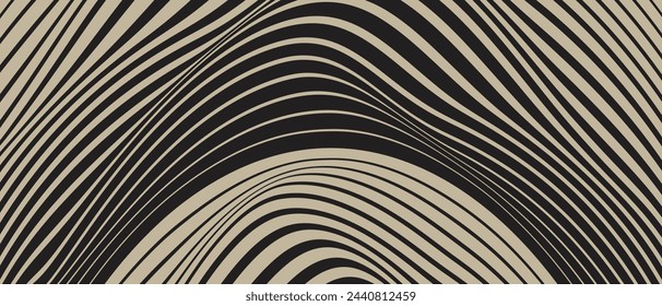 abstract geometric line pattern art vector illustration