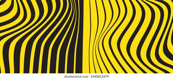 ilustración vectorial de arte de patrón de línea geométrica abstracta
