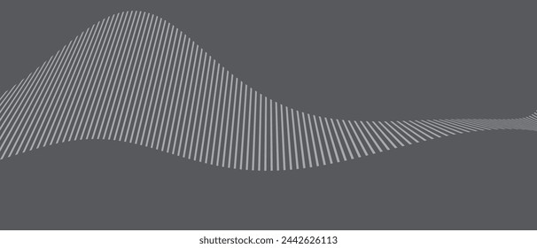 ilustración vectorial de arte de patrón de línea geométrica abstracta