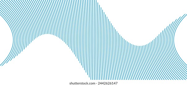 ilustración vectorial de arte de patrón de línea geométrica abstracta