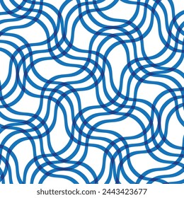 abstract geometric line pattern art vector illustration