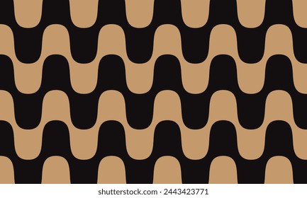 ilustración vectorial de arte de patrón de línea geométrica abstracta