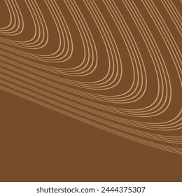 Ilustración vectorial de arte de patrón de línea geométrica abstracta