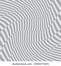 Ilustración vectorial de arte de patrón de línea geométrica abstracta