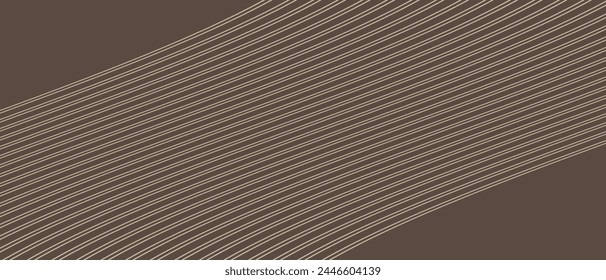 Ilustración vectorial de arte de patrón de línea geométrica abstracta