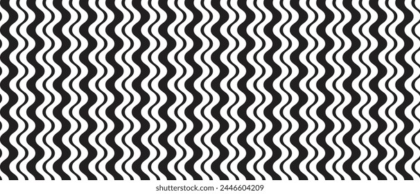 Ilustración vectorial de arte de patrón de línea geométrica abstracta