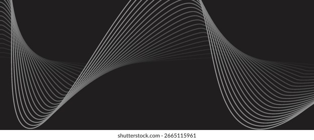 abstract geometric line pattern art vector illustration. modern. eps 10	

