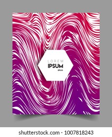 Abstract geometric line pattern background for business brochure cover design. colorful, Applicable for placards, brochures, posters, covers and banners. Vector Design
