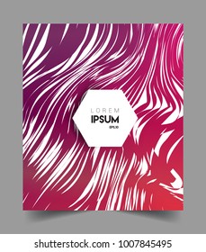 Abstract geometric line pattern background for business brochure cover design. colorful, Applicable for placards, brochures, posters, covers and banners. Vector Design
