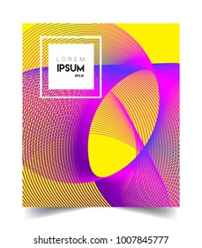Abstract geometric line pattern background for business brochure cover design. colorful, Applicable for placards, brochures, posters, covers and banners. Vector Design
