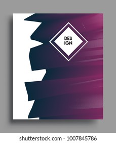 Abstract geometric line pattern background for business brochure cover design. colorful, Applicable for placards, brochures, posters, covers and banners. Vector Design
