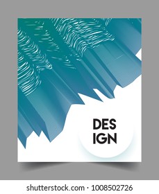 Abstract geometric line pattern background for business brochure cover design. colorful, Applicable for placards, brochures, posters, covers and banners. Vector Design
