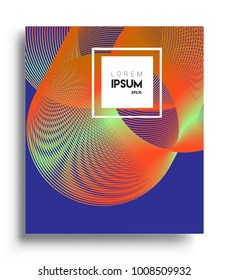 Abstract geometric line pattern background for business brochure cover design. colorful, Applicable for placards, brochures, posters, covers and banners. Vector Design
