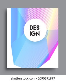 
Abstract geometric line pattern background for business brochure cover design. colorful, Applicable for placards, brochures, posters, covers and banners. Vector Design