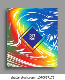 
Abstract geometric line pattern background for business brochure cover design. colorful, Applicable for placards, brochures, posters, covers and banners. Vector Design
