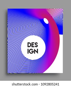 Abstract geometric line pattern background for business brochure cover design. colorful, Applicable for placards, brochures, posters, covers and banners. Vector Design