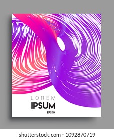 Abstract geometric line pattern background for business brochure cover design. colorful, Applicable for placards, brochures, posters, covers and banners. Vector Design