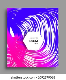 Abstract geometric line pattern background for business brochure cover design. colorful, Applicable for placards, brochures, posters, covers and banners. Vector Design
