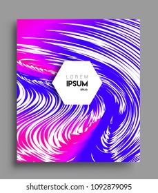 Abstract geometric line pattern background for business brochure cover design. colorful, Applicable for placards, brochures, posters, covers and banners. Vector Design
