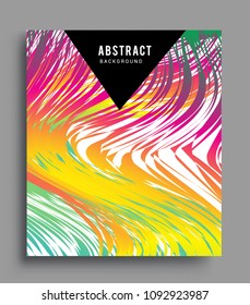 Abstract geometric line pattern background for business brochure cover design. colorful, Applicable for placards, brochures, posters, covers and banners. Vector Design