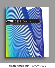 Abstract geometric line pattern background for business brochure cover design. colorful, Applicable for placards, brochures, posters, covers and banners. Vector Design