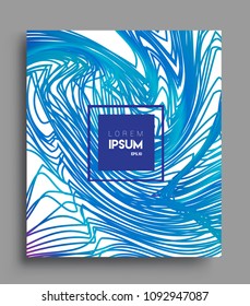 Abstract geometric line pattern background for business brochure cover design. colorful, Applicable for placards, brochures, posters, covers and banners. Vector Design