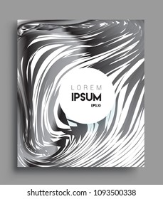 Abstract geometric line pattern background for business brochure cover design. black and white, Applicable for placards, brochures, posters, covers and banners. Vector Design