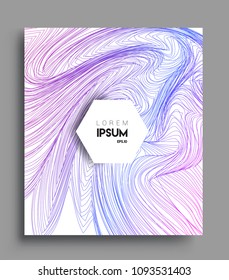 Abstract geometric line pattern background for business brochure cover design. colorful, Applicable for placards, brochures, posters, covers and banners. Vector Design