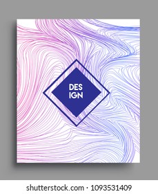 Abstract geometric line pattern background for business brochure cover design. colorful, Applicable for placards, brochures, posters, covers and banners. Vector Design