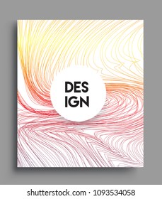 Abstract geometric line pattern background for business brochure cover design. colorful, Applicable for placards, brochures, posters, covers and banners. Vector Design