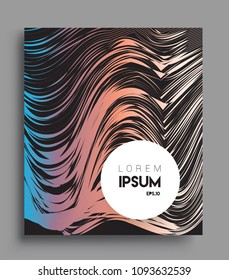 Abstract geometric line pattern background for business brochure cover design. colorful, Applicable for placards, brochures, posters, covers and banners. Vector Design