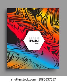 
Abstract geometric line pattern background for business brochure cover design. colorful, Applicable for placards, brochures, posters, covers and banners. Vector Design