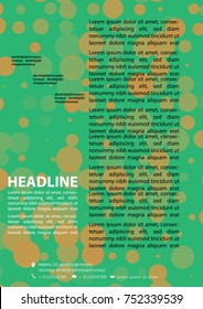 Abstract geometric line pattern background for business brochure cover design. Blue, yellow, red, orange, pink and green vector banner poster template