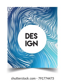 Abstract geometric line pattern background for business brochure cover design. colorful, Applicable for placards, brochures, posters, covers and banners. Vector Design
