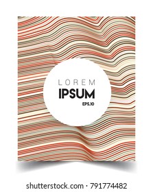 Abstract geometric line pattern background for business brochure cover design. colorful, Applicable for placards, brochures, posters, covers and banners. Vector Design
