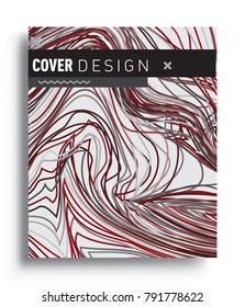 Abstract geometric line pattern background for business brochure cover design. colorful, Applicable for placards, brochures, posters, covers and banners. Vector Design
