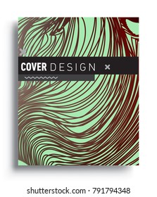 Abstract geometric line pattern background for business brochure cover design. colorful, Applicable for placards, brochures, posters, covers and banners. Vector Design
