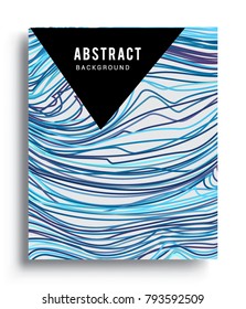 Abstract geometric line pattern background for business brochure cover design. colorful, Applicable for placards, brochures, posters, covers and banners. Vector Design
