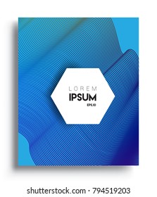 Abstract geometric line pattern background for business brochure cover design. colorful, Applicable for placards, brochures, posters, covers and banners. Vector Design
