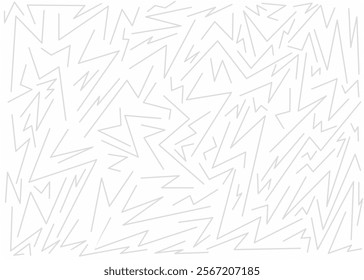 Abstract geometric line pattern design