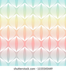 Abstract geometric line seamless pattern