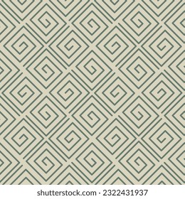 Abstract geometric line seamless vector pattern. Contemporary, modern, texture. Repeat background print design.