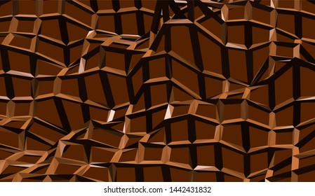 abstract geometric line and stripe  background yellow,brown,black.vector pattern.