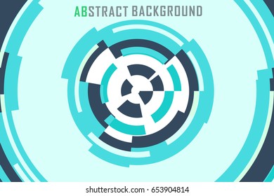 Abstract geometric line vector background. Technology Background.