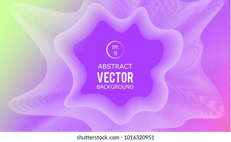 Abstract geometric line wave background bight, blue, turquoise, pink, purple, green, rainbow. Modern business brochure, leaflet, flyer, cover, layout, template title slide