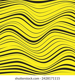 abstract geometric line wave pattern vector illustration.