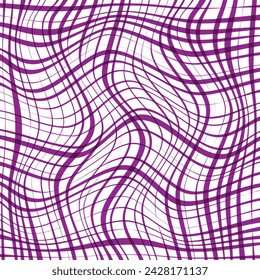 abstract geometric line wave pattern vector illustration.