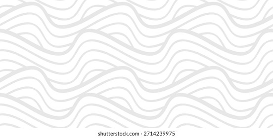 Abstract geometric line wave seamless pattern.