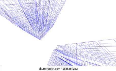 abstract geometric linear architectural background