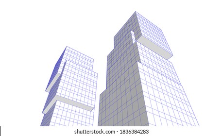 abstract geometric linear architectural background